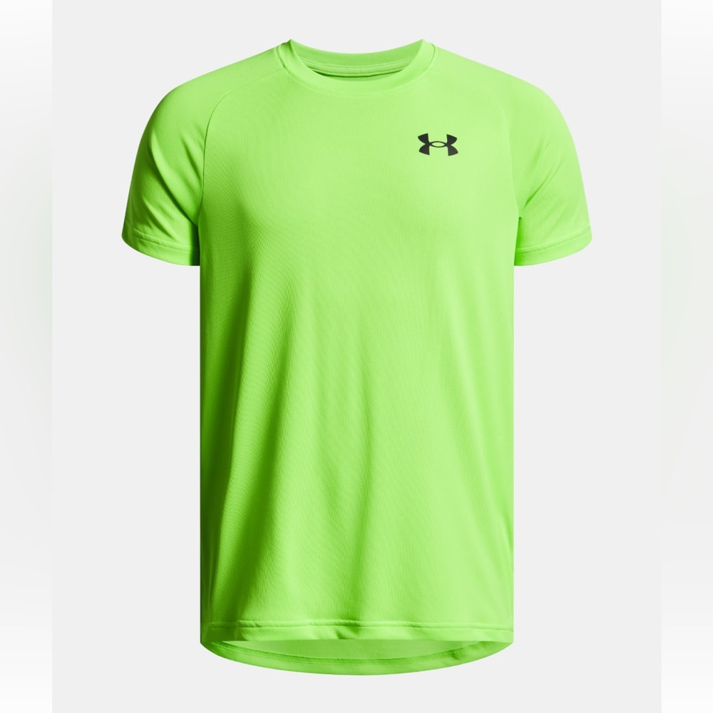 Under Armour Men's Bright Green Short Sleeve Tee